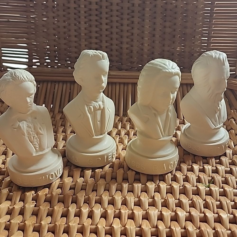 Vintage Composer Mini Busts